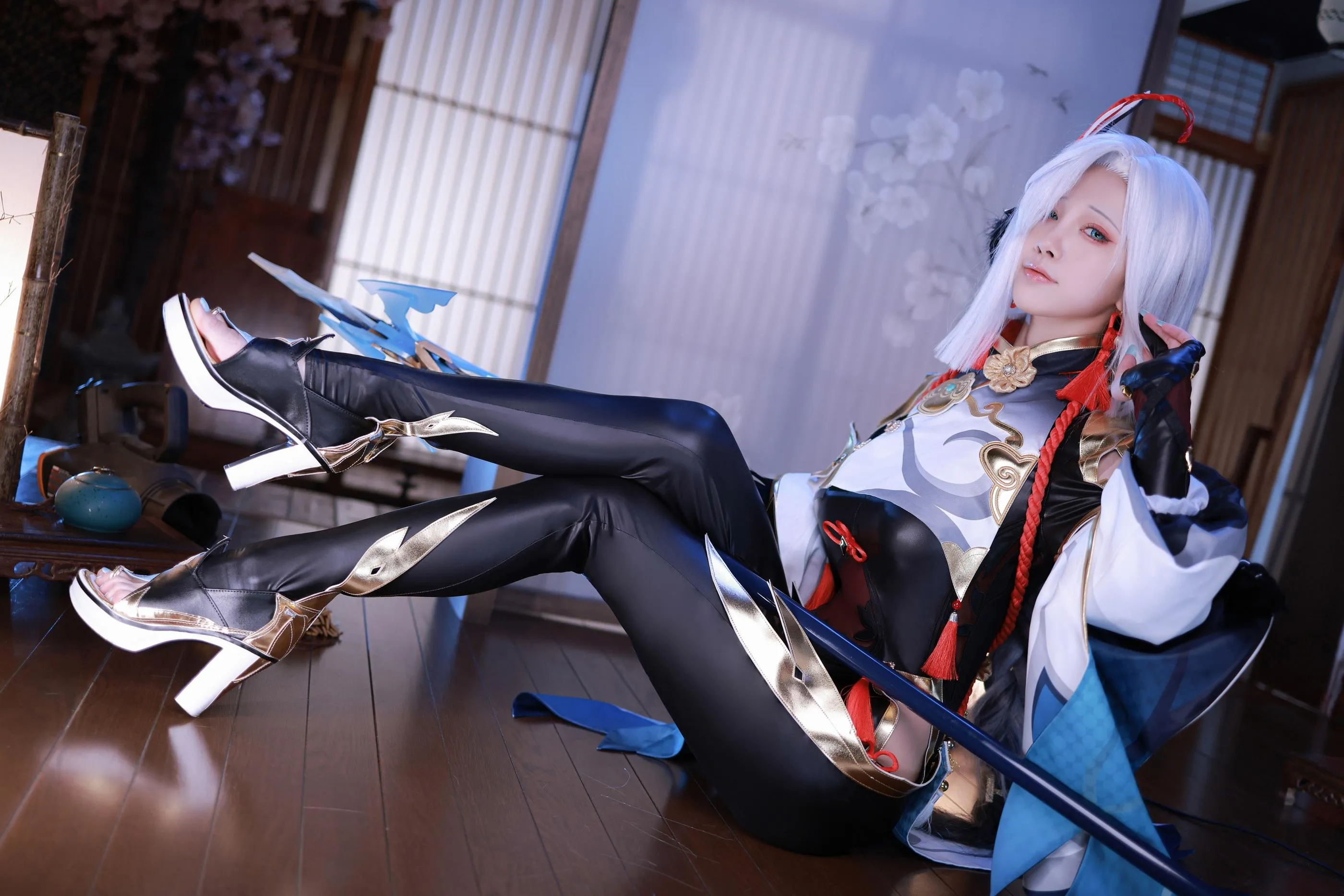 水淼Aqua – NO.110 原神 申鹤 [90P]插图2